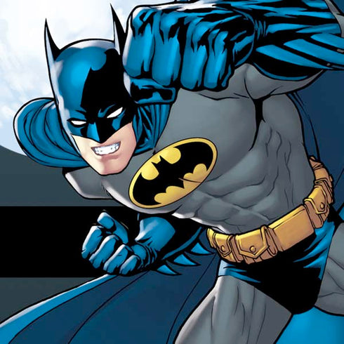 DC Comics Batman Action Pose 90's art Moto E5 Play Skin